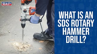 What is an SDS Rotary Hammer Drill  Drill Bits Modes and Applications [upl. by Berthoud]