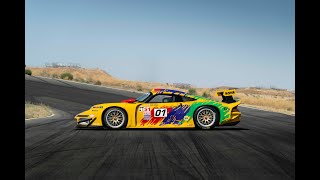 Broad Arrow Presents the 1997 Porsche 911 GT1 being sold at the Monterey Jet Center Auction [upl. by Olimac]