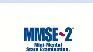 Standardized MiniMental State Examination SMMSE [upl. by Raclima905]