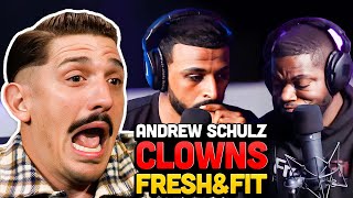 Andrew Schulz EMBARRASSED Fresh amp Fit w DJ Akademiks [upl. by Aira216]