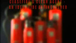 Ceasefire Clean Agent Stored Pressure Type Fire Extinguisher [upl. by Omora547]