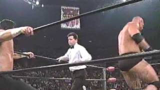 WCW Nitro October 13th 1997 Goldberg vs Scotty Riggs [upl. by Dercy]