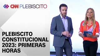 CNN PLEBISCITO  Así se vivieron las primeras horas del Plebiscito Constitucional 2023 [upl. by Saidel]