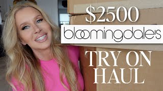 2500 Bloomingdales Unboxing  2024 Spring Dresses PamRedone Jeans [upl. by Ynnot]