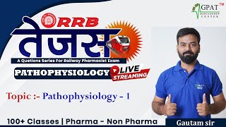 PathophysiologyI  Complete syllabus RAILWAY PHARMACIST  RRB TEJASPHARMACIST pathophysiology [upl. by Angeline]