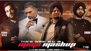 Yo Yo Honey Singh X Sidhu Moosewala X Karan Aujla X Shubh  Mega Mashup 2024  song [upl. by Fredkin]