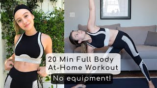 20 Min Full Body Workout  Genevieve Hannelius [upl. by Lydie]