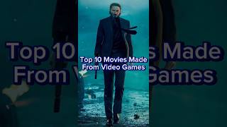 Top 10 movies made from video games movies fallout games [upl. by Lexie]