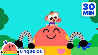 HELLO SONG 👋🎶  Cowys Favorite Music for Playtime 🪅  Lingokids [upl. by Vernon]