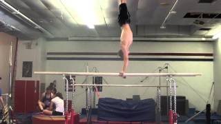 Parallel Bars Double Back Dismount [upl. by Kenweigh]