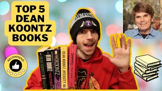 Top 5 Dean Koontz Books 🐶 [upl. by Rimidalb364]