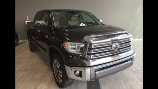 2019 Toyota Tundra 4X4 CrewMax Platinum 57L  1794 Edition  Toyota Northwest Edmonton  9TU3234 [upl. by Annalla]