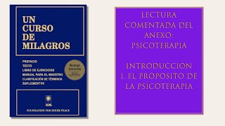 Anexo de la Psicoterapia  Introducción y 1 El propósito de la psicoterapia [upl. by Joice]