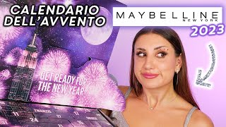 CALENDARIO DELLAVVENTO MAYBELLINE 2023 🎁 [upl. by April]