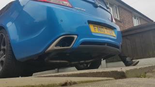 Insignia vxr 28 v6 exhaust [upl. by Trah]