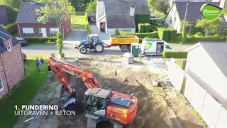 3bouw Houtskeletbouw  Kort overzicht van start tot oplevering [upl. by Wakerly696]