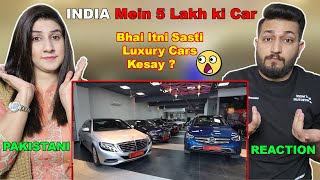 🔥Luxury Cars In 5 LAKH Only 😳 at Top Gear Cars Moti Nagar Delhi INDIA  PAKISTAN REACTION [upl. by Aerb453]