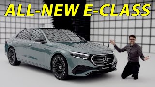 The allnew 2024 Mercedes EClass is a tech and gadget center 🎮 Premiere REVIEW [upl. by Ennaillek]