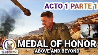 Medal Of Honor Above amp Beyond Acto 1 Parte 1  Introducción a la Historia [upl. by Fielding]