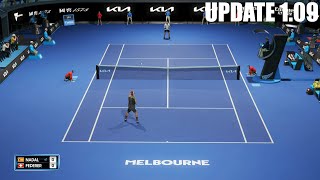 AO Tennis 2  Gameplay Xbox One X HD [upl. by Eentroc]