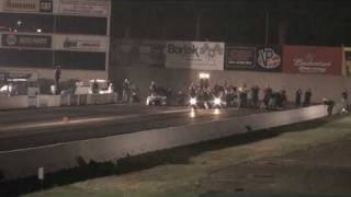 AlAnabi Top Alcohol Funny Car Final round WIN 5292010 Maple Grove Raceway [upl. by Iuq]