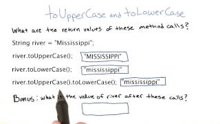 toUpperCase and toLowerCase  Intro to Java Programming [upl. by Eeimaj]