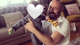 Bergüzar Korel 💓Halit Ergenç At home [upl. by Aiblis]