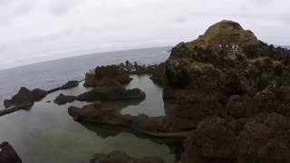 Piscinas naturais do Cachalote  Porto Moniz  Madeira [upl. by Pritchard454]