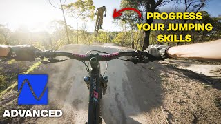 Learn to Jump your MTB in Canberra  Evolution Jump Trail [upl. by Annayek742]