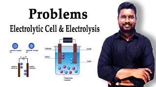 19Electrolytic Cell amp Electrolysis Problems  Electrochemistry Class 12  NCERT  in Tamil [upl. by Anillek]