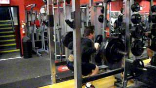 Cambered Bar Squat 455x4 [upl. by Adnal298]