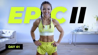 TITANIC Tabata HIIT Workout  No Equipment  EPIC II  DAY 41 [upl. by Marl]