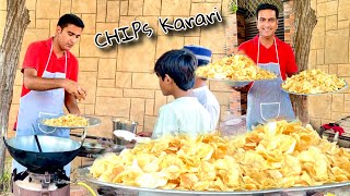 Aaj Kararay Potato Chips Bana K Distribute Kiay 🥔 [upl. by Pederson399]