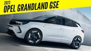 2023 Opel Grandland GSe  First Look  Images  AUTOBICS [upl. by Lilith]