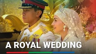 Brunei celebrates princes wedding with royal ceremony parade  ABSCBN News [upl. by Kwon685]