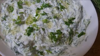 Tzatziki Sauce Recipe How to make Tzatziki Sauce  Dipping sauce [upl. by Nahtaj]