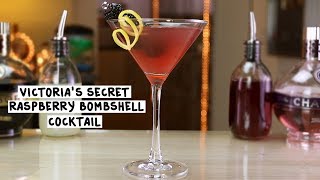 Victorias Secret Raspberry Bombshell Cocktail  Tipsy Bartender [upl. by Sheela304]