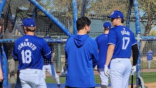 Dodgers Spring Training Shohei Ahead of Schedule amp Mookie is Baffled [upl. by Ysnap]