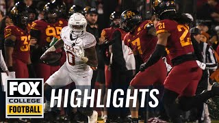 No 7 Texas Longhorns vs Iowa State Cyclones Highlights  CFB on FOX [upl. by Haslam123]