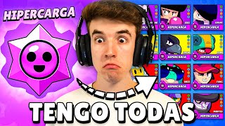 ¿QUE PASA SI ABRO UNA HIPERCARGA Y TENGO TODAS LAS HIPERCARGAS en BRAWL STARS [upl. by Spatola680]