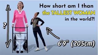 I met TALLEST WOMAN in the WORLD Rumeysa Gelgi [upl. by Razaele143]