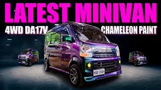 DA17V 4x2 LATEST MINI VAN CHAMELEON PAINT FULL REVIEW [upl. by Pru469]