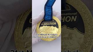 31st Mt Kinabalu International Climbathon medaldepot medal mountkinabaluinternationalclimbathon [upl. by Wayne]