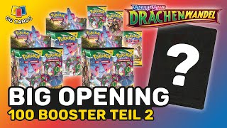 DAS RIESEN 100 DRACHENWANDEL POKEMON BOOSTER OPENING Pokemon Schwert Schild TCG deutsch Teil 22 [upl. by Arakawa]