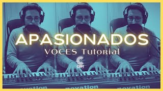 APASIONADOS  TUTORIAL Voces 🎤 Barak [upl. by Jaban360]