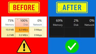 Optimize 100 Disk Usage Fixing High Disk Usage on Windows 11 [upl. by Neely587]