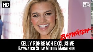 Kelly Rohrbach Exclusive  Baywatch Slow Mo Marathon [upl. by Assirt]