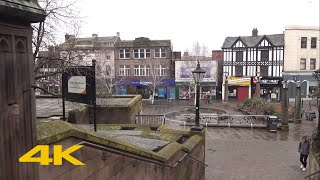 Rotherham Walk Town Centre【4K】 [upl. by Suoicserp631]