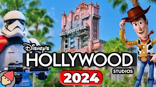 Disneys Hollywood Studios Rides amp Attractions 2024  Walt Disney World [upl. by Lika]