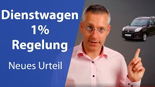 Dienstwagen 1 Regelung einfach erklärt Neues Finanzamt Urteil 2020 I Steuerberater erklärt [upl. by Staley]